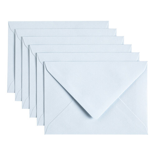 Papicolor Envelop Papicolor C6 114x162mm babyblauw