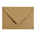 Papicolor Envelop Papicolor C6 114x162mm kraft bruin