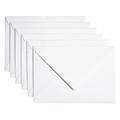 Papicolor Enveloppe Papicolor C6 114x162mm blanc perle métallisé