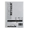 Papicolor Enveloppe Papicolor C6 114x162mm argent métallisé