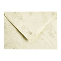 Papicolor Enveloppe Papicolor C6 114x162mm ivoire marbré