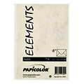 Papicolor Enveloppe Papicolor C6 114x162mm ivoire marbré