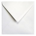 Papicolor Enveloppe Papicolor 140x140mm blanc perle métallisé