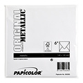 Papicolor Envelop Papicolor 140x140mm metallic parelwit