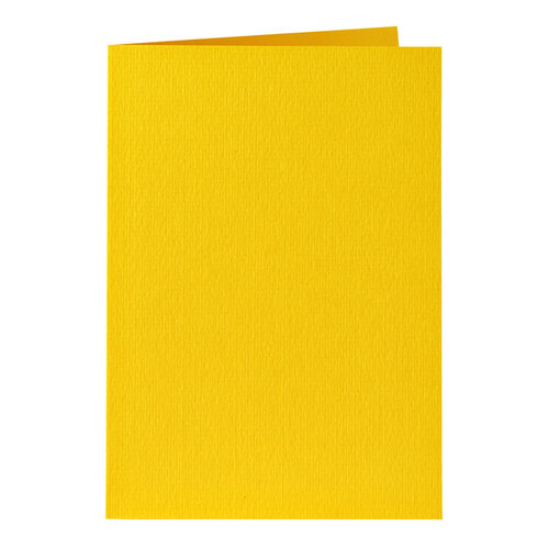 Papicolor Carte de correspondance Papicolor double 105x148mm jaune bouton d'or