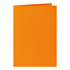 Correspondentiekaart Papicolor dubbel 105x148mm oranje