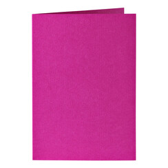 Carte de correspondance Papicolor double 105x148mm rose vif