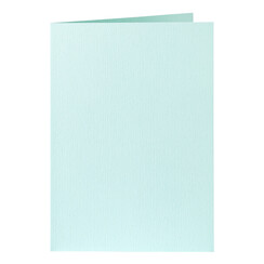 Carte de correspondance Papicolor double 105x148mm vert bleuté