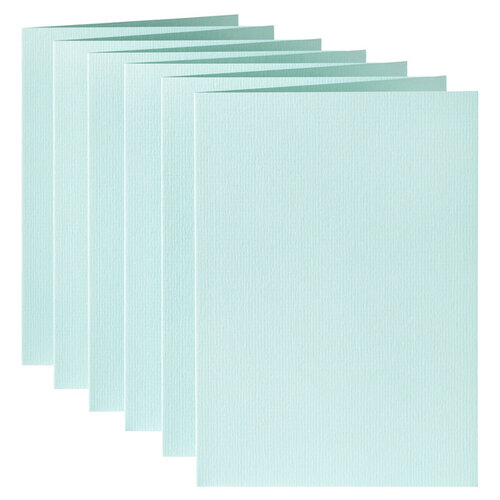 Papicolor Carte de correspondance Papicolor double 105x148mm vert bleuté