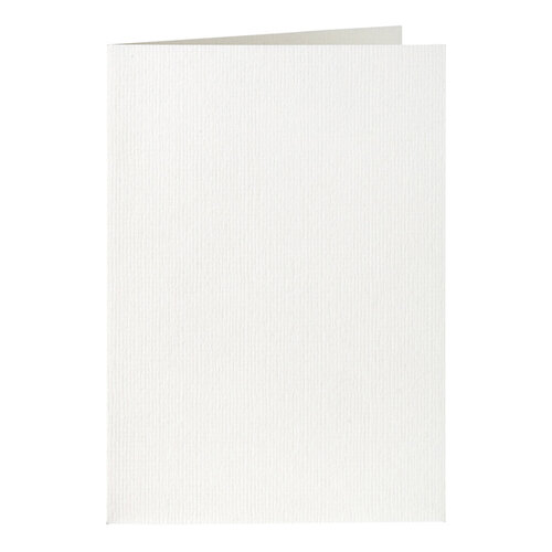 Papicolor Carte de correspondance Papicolor double 105x148mm blanc neige