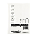 Papicolor Carte de correspondance Papicolor double 105x148mm blanc neige