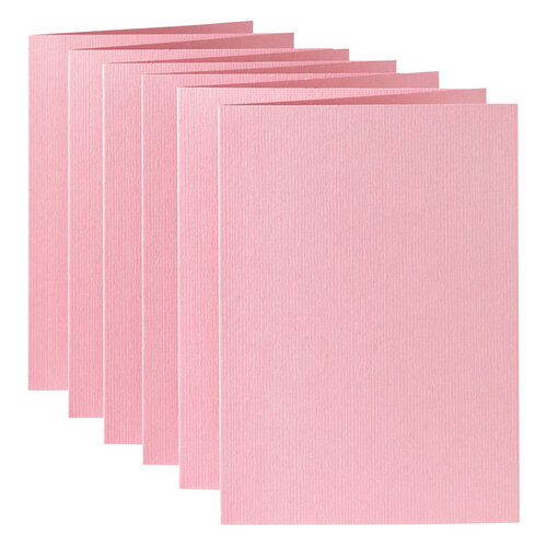 Papicolor Carte de correpondance Papicolor double 105x148mm rose bébé