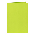 Papicolor Carte de correpondance Papicolor double 105x148mm vert pomme