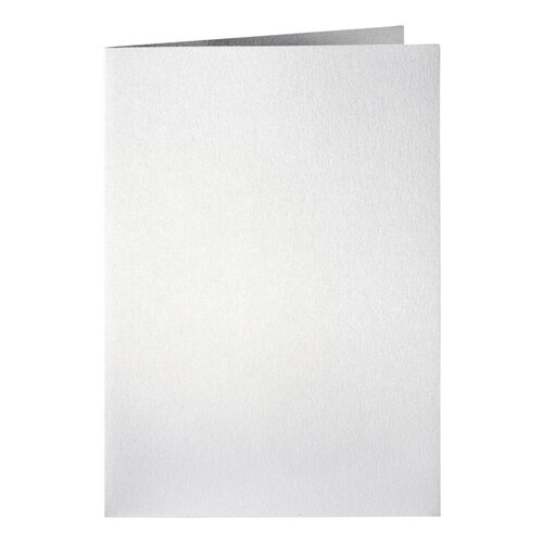 Papicolor Carte de correpondance Papicolor double 105x148mm blanc perle