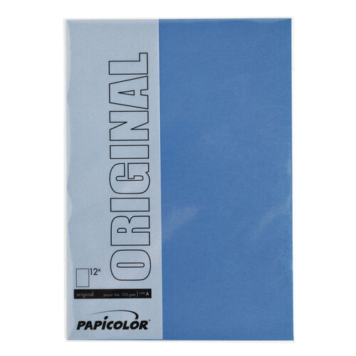 Papicolor Kopieerpapier Papicolor A4 100gr 12vel donkerblauw