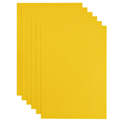 Papier copieur Papicolor A4 12 feuilles jaune bouton d'or