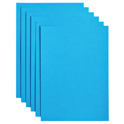 Papier copieur Papicolor A4 12 feuilles bleu ciel