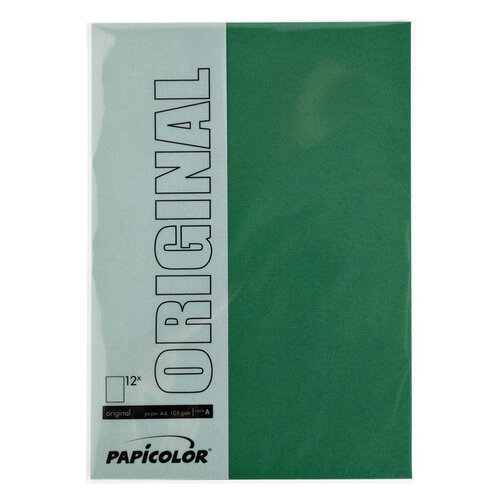 Papicolor Kopieerpapier Papicolor A4 100gr 12vel dennengroen