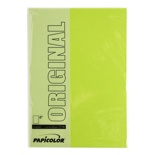 Papicolor Kopieerpapier Papicolor A4 100gr 12vel appelgroen