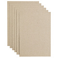 Papicolor Papier copieur Papicolor A4 12 feuilles kraft gris