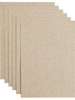 Papicolor Kopieerpapier Papicolor A4 100gr 12vel kraft grijs