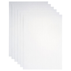 Papier copieur Papicolor A4 120g 6 feuilles blanc perle métallisé