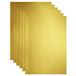 Kopieerpapier Papicolor A4 120gr 6vel metallic goud