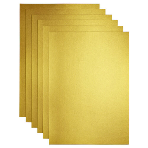 Papicolor Kopieerpapier Papicolor A4 120gr 6vel metallic goud