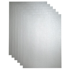 Kopieerpapier Papicolor A4 120gr 6vel metallic zilver