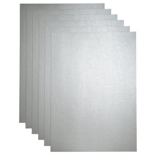 Papicolor Kopieerpapier Papicolor A4 120gr 6vel metallic zilver