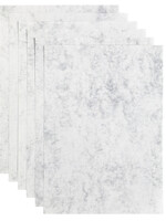 Papicolor Papier copieur Papicolor A4 6 feuilles gris marbré