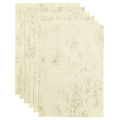 Papicolor Papier copieur Papicolor A4 6 feuilles ivoire marbré