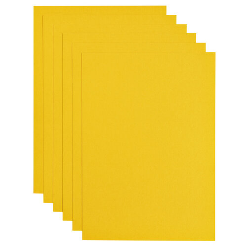 Papicolor Papier copieur Papicolor A4 6 feuilles jaune bouton d'or