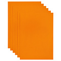 Papicolor Papier copieur Papicolor A4 6 feuilles orange