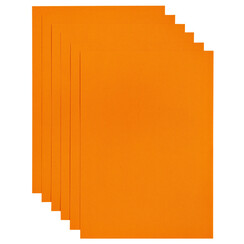 Papier copieur Papicolor A4 6 feuilles orange