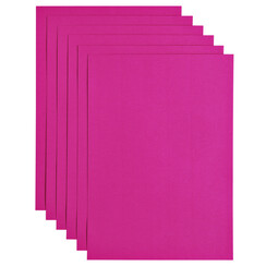 Papier copieur Papicolor A4 6 feuilles rose vif