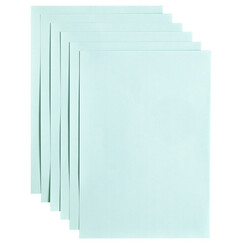 Papier copieur Papicolor A4 6 feuilles vert bleuté