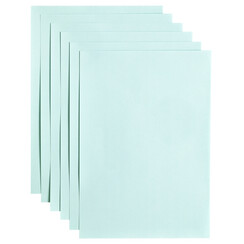 Papier copieur Papicolor A4 6 feuilles vert bleuté