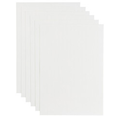 Papier copieur Papicolor A4 6 feuilles blanc neige