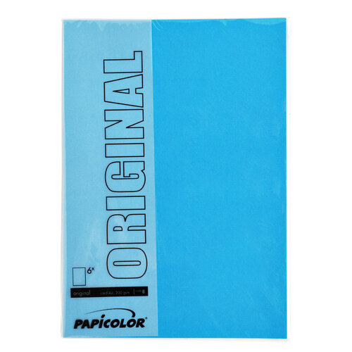 Papicolor Papier copieur Papicolor A4 6 feuilles bleu ciel