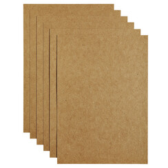 Papier copieur Papicolor A4 6 feuilles kraft brun