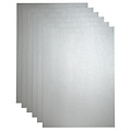 Papicolor Papier copieur Papicolor A4 200g 3 feuilles argent métallisé