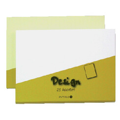 Cartes simples Papyrus 105x148mm Blanc