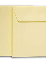 Papyrus Cartes doubles + enveloppes Papyrus 130x130mm Blanc