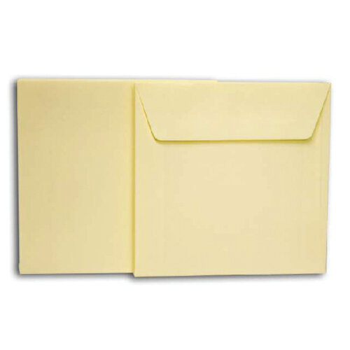 Papyrus Cartes doubles + enveloppes Papyrus 130x130mm Blanc