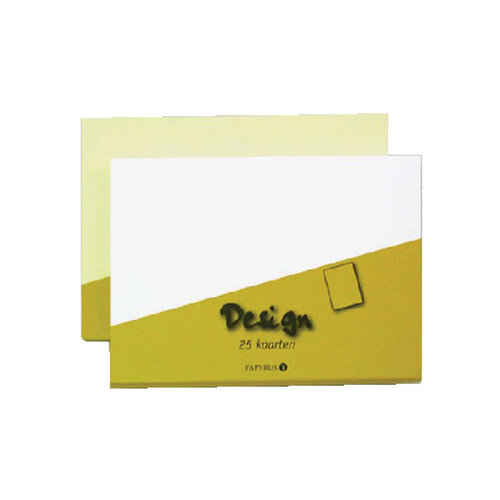 Papyrus Cartes doubles Papyrus 105x148mm Ivoire