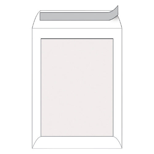 Quantore Enveloppe Quantore dos carton P185 185x280mm AC blanc 100pcs