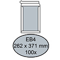 Quantore Envelop Quantore bordrug EB4 262x371mm zelfkl. wit 100stuks