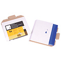 Cleverpack Boîte CleverPack A5 230x160x26mm carton blanc 5 pièces