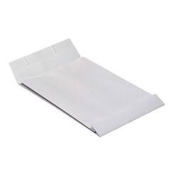 Enveloppe à soufflet Quantore 229x324x38mm autocollante blanc 10 pièces